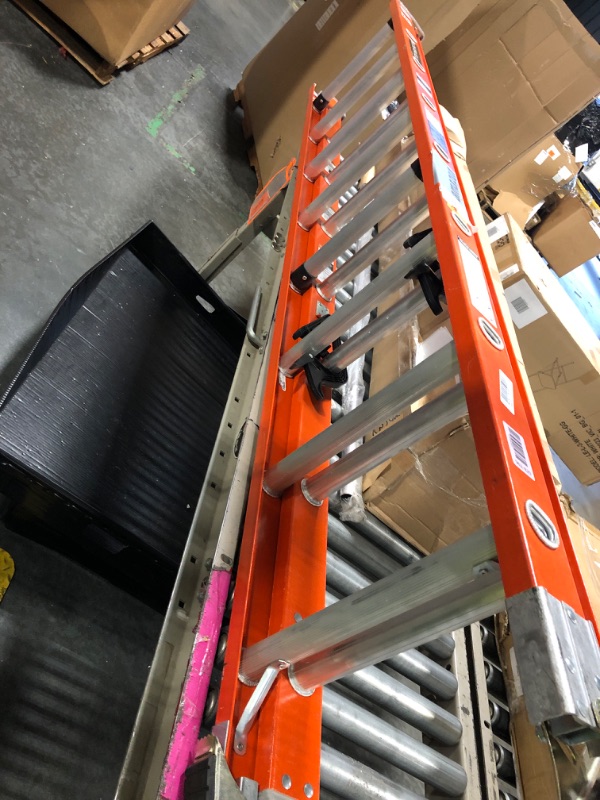 Photo 1 of 
Louisville Ladder 16-foot Fiberglass Extension Ladder, 300-Pound Load Capacity, Type IA, FE3216