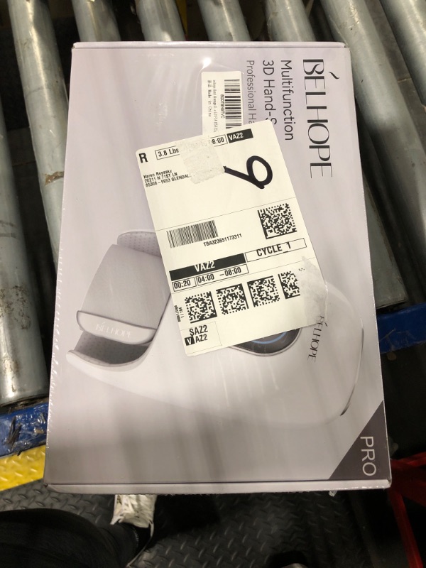 Photo 1 of ****Factory sealed******** Hand Massager with 9 Modes and 4 Heating Options for Hot and Cold Therapy Hand and Wrist Massager for Arthritis and Carpal Tunnel Relief, Hand Massager with Heat and Compression, White