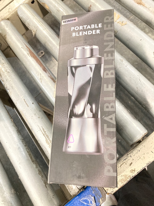 Photo 1 of ***DOES NOT FUNCTION FULLY*** Portable Blender, 360W Personal Blender for Shakes and Smoothies for Kitchen, 24 Oz BPA Free Traveling Juicer Cup and Lid with 6 Blades, Self Cleaning Portable Juicer for Kitchen/Travel/Gym, Black