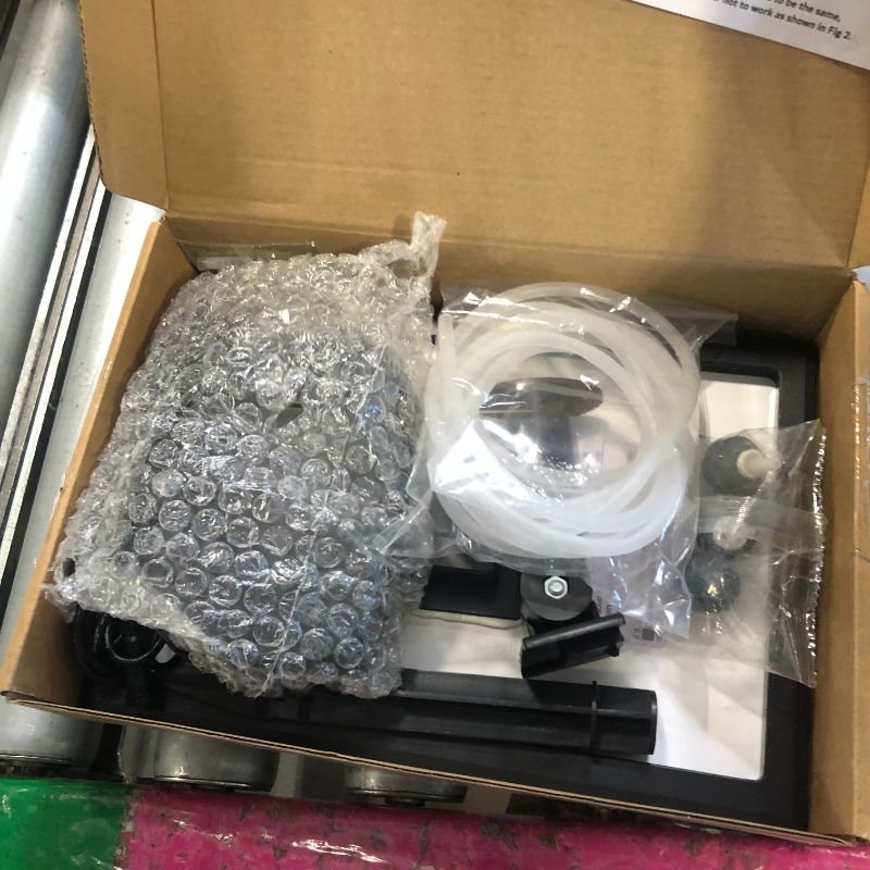 Photo 1 of Biling 8W Solar Pond Aerator, 4400mAh Battery Backup Solar Aerator for Pond, 3 Working Modes Solar Air Pump for Outdoor Small Pond Fish Tank