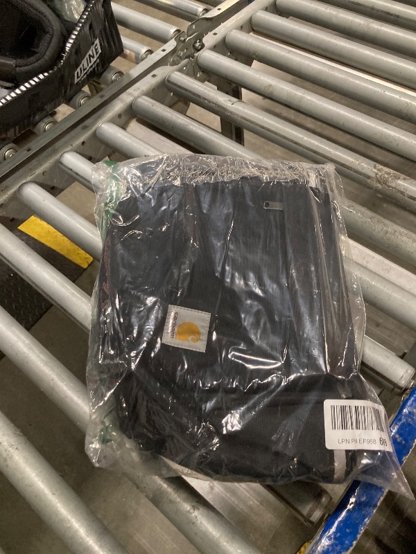 Photo 1 of **Strap Damaged** Carhartt 21L Classic Laptop Backpack, Water-Resistant Pack W/ 15" Laptop Sleeve and Organizational Compartments, PFAS Free, Black.. 