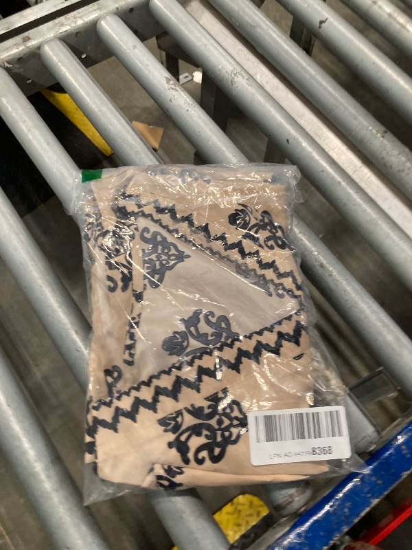 Photo 1 of ****USED****SHEWIN Blouses for Women Dressy Casual 2025 Fashion Trendy 3/4 Sleeve Flower Top Lightweight Cute Tops for Women Khaki X-Large