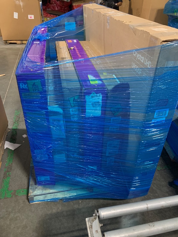 Photo 1 of *****TV PALLET**** AS IS / NO RETURNS -- FINAL SALE******
******Mixed Bundle of new item - AS IS-- FINAL****
******Mixed Bundle of new and USED ITEM - AS IS- FINAL SALE -
NO RETURNS OR REFUNDS***** UNTESTED TV***************