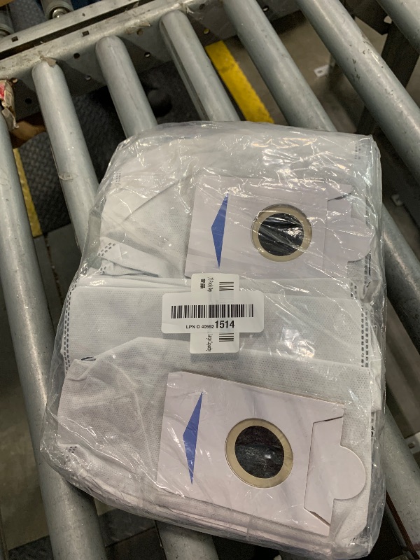 Photo 1 of (15 Pack) T30S Replacement Dust Bags for ECOVACS DEEBOT T30S/ T30S Pro/ T30S AI/ T30S Care/ X5 Omni/ X5 Pro Omni/ X2/ X2 Omni/ DEX86 Vacuum Bag, Activated Carbon Disposal Bags (NOT FOR T30S COMBO)