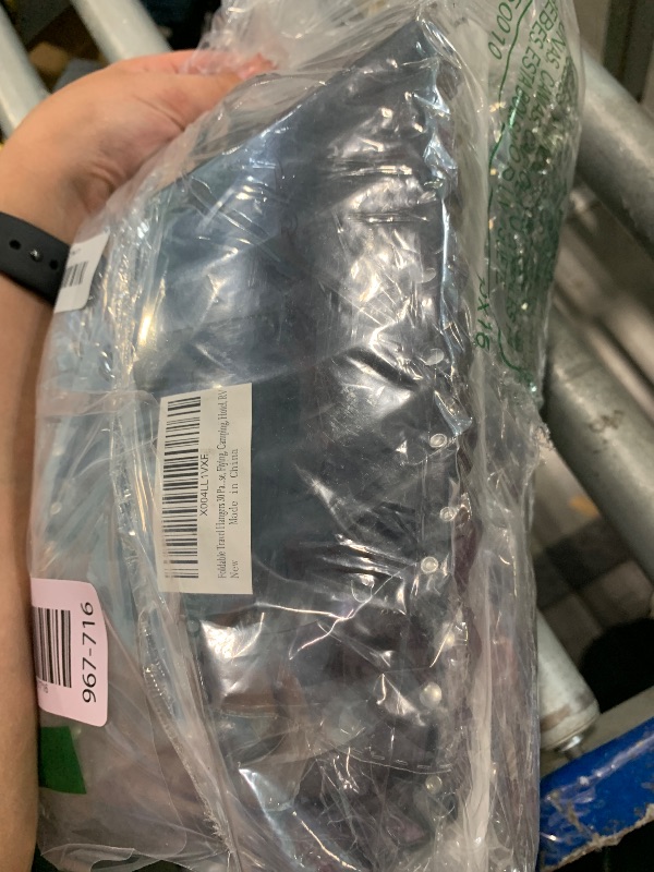 Photo 1 of ***CLIPS MISSING***30 Pack Foldable Travel Hangers with 20 Clips - Cruise Essentials 2025 Lightweight Portable Collapsible Plastic Hangers Travel Must Haves for Suitcase, Flying, Camping, Hotel, RV