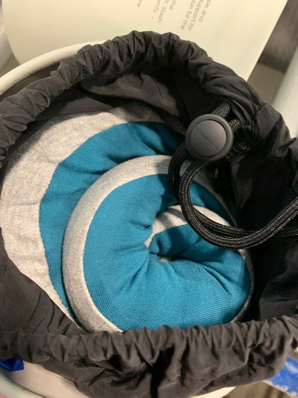 Photo 1 of **INSIDE ZIPPER IS TORN** Ostrichpillow Go Neck Pillow, Travel Pillows for Airplanes, Premium Memory Foam Travel Pillow, 360º Ergonomic Design, Asymmetrical Sides, Travel Bag Included, Washable Modal Cover