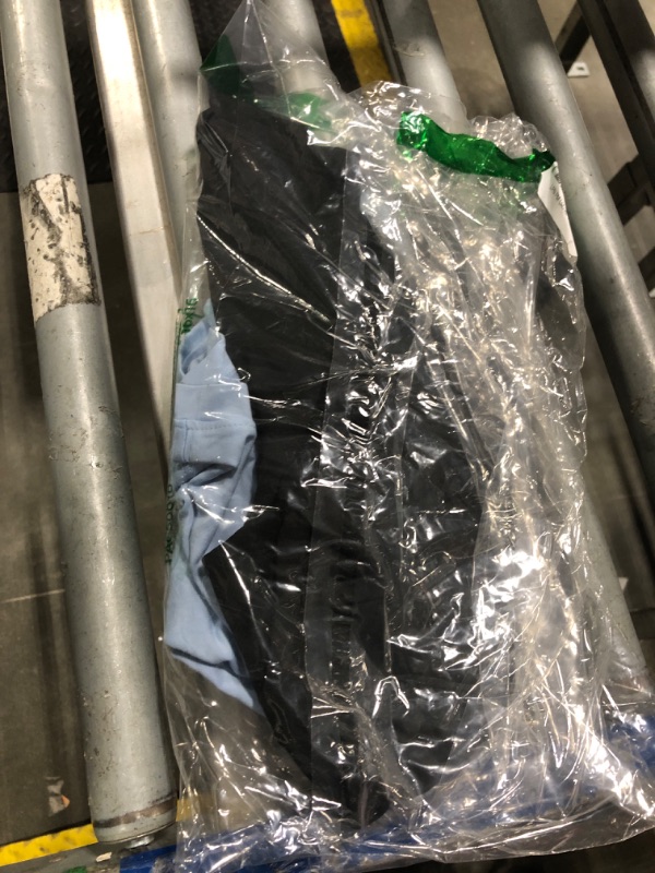 Photo 1 of ***Only 2***
GAYHAY 3 Pack Basic Tees for Women - Crew Neck Slim Fit Tight T Shirts Cute Y2K Trendy Crop Tops Clothes for Casual Summer 2025 Black, Haze Blue, L