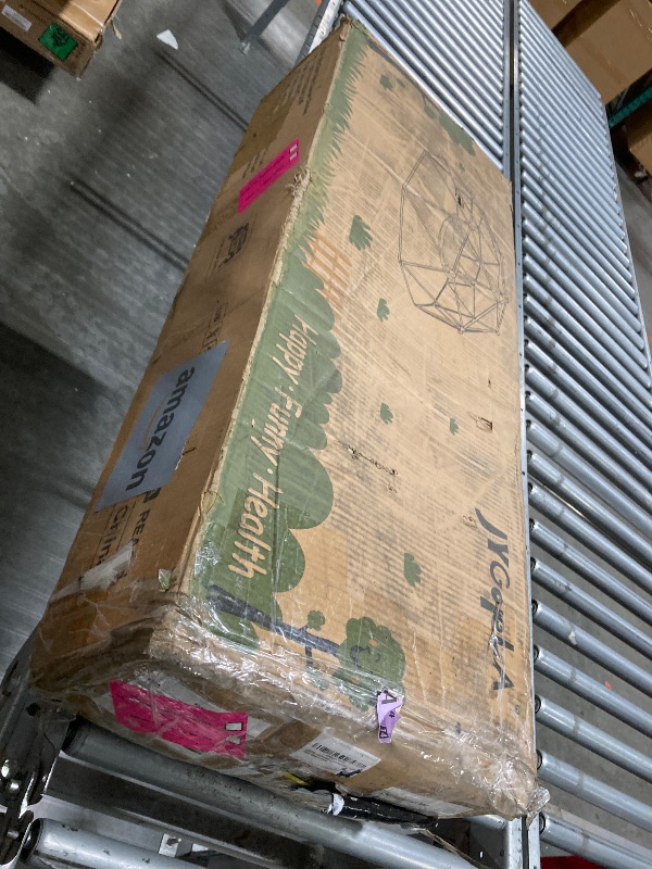 Photo 1 of ***SIMILAR ITEM***Gardenature 10FT Climbing Dome with Hammock, Outdoor Jungle Gym for Kids, Geometric Dome Climber Supporting 880 Lbs Anti-Rust Metal Outdoor Play Structure ASTM Approved Blue & Green