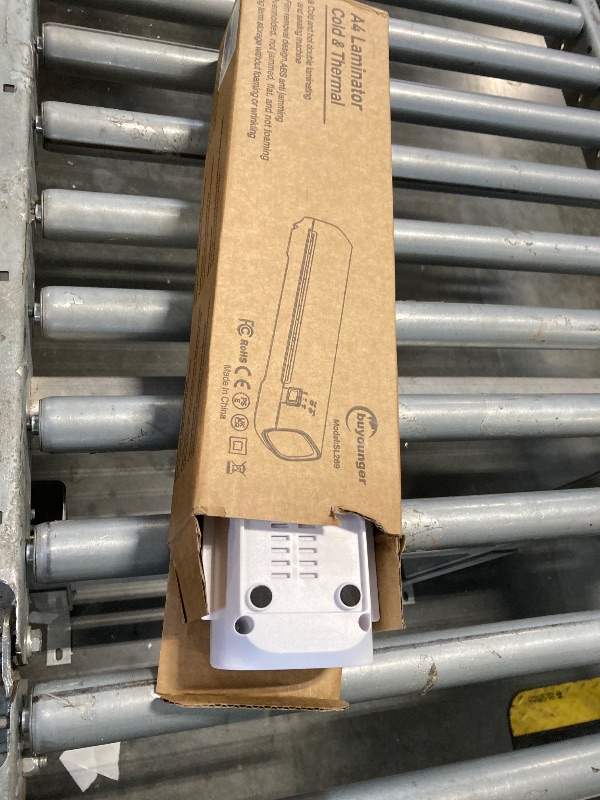 Photo 1 of ****MACHINE ONLY**** Buyounger Laminator Machine with 10 Laminating Sheets, 9 Inch Laminator Hot & Cold for A4/A5/A6, Thermal Laminating Machine for Home School Office