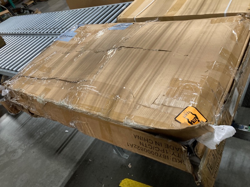 Photo 1 of ***PARTIAL SET***IT IS UNKNOWN WHICH PARTS ARE MISSING***iPormis 7-Piece Dining Table Set with 6 Stools, 63" Extendable Kitchen Table Set for 4-8, Modern Dining Room Table with Sturdy Metal Frame, Space-Saving Dinette, Black