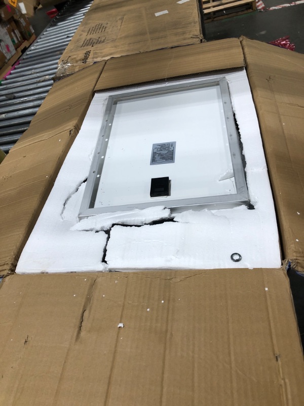 Photo 1 of ***IT IS UNKNOWN IF IT HAS MISSING PARTS***JUJIANG C01 Solar Gate Opener with Batteries & Solar Panel for Dual Swing Gates Up to 440lb 12FT per Arm Automatic Gate Opener with Remote Complete Kit Light Duty Automatic Gate Openers Solar Powered