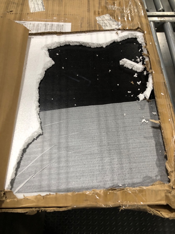 Photo 1 of ***IT IS UNKNOWN IF IT HAS MISSING PARTS***Sauder Edge Water Computer Desk with Storage Drawers, Home Office, L: 59.06" x W: 23.23" x H: 29.02", Estate Black