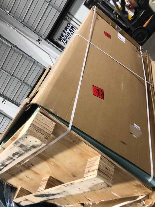 Photo 1 of ***MAY NEED A TRUCK**EVAJOY 32ft x 16ft x 52in Metal Frame Swimming Pool Set, Rectangular Above Ground Pool Cover with Sand Filter Pump, Pool Ladder, Ground Cloth for Backyard, Garden, PVC, Blue