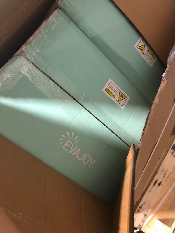 Photo 1 of ***MAY NEED A TRUCK**EVAJOY 32ft x 16ft x 52in Metal Frame Swimming Pool Set, Rectangular Above Ground Pool Cover with Sand Filter Pump, Pool Ladder, Ground Cloth for Backyard, Garden, PVC, Blue