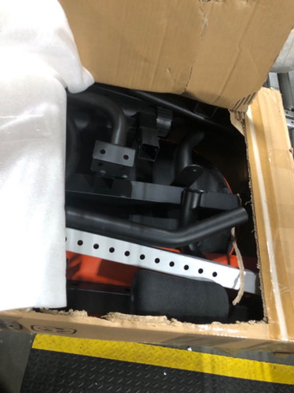 Photo 1 of ***IT IS UNKNOWN IF IT HAS MISSING PARTS***Teclor Inversion Table for Back Pain Relief, 350 lbs Capacity Strength Training Inversion Equipment, Decompression Table for Pain Therapy Training with Safe Belt & Comfortable Ankle Holders