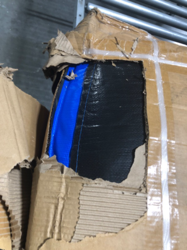 Photo 1 of ***IT IS UNKNOWN IF IT HAS MISSING PARTS***Liyarya 12FT Trampoline for Kids/Adults - Outdoor Recreational Trampolines with Enclosure Net Curved Poles and Ladder, Heavy Duty Trampoline Anti-Rust Coating, ASTM Approval