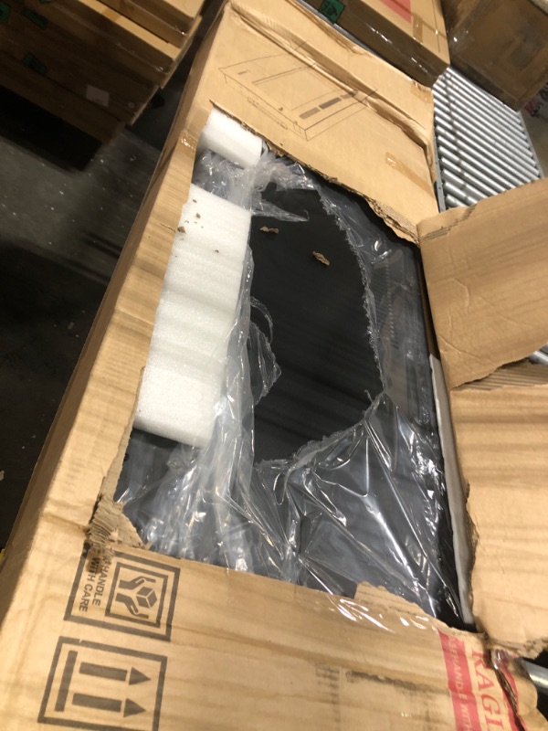 Photo 1 of ***IT IS UNKNOWN IF IT HAS MISSING PARTS***Carsynflame Electric Fireplace 60 In, Wall Mounted & Recessed Electric Fireplace Inserts, Remote & Touch Screen Control, 169 Flame Color Combinations, Timer & Thermostat Fireplace Heater, 1500W, Black