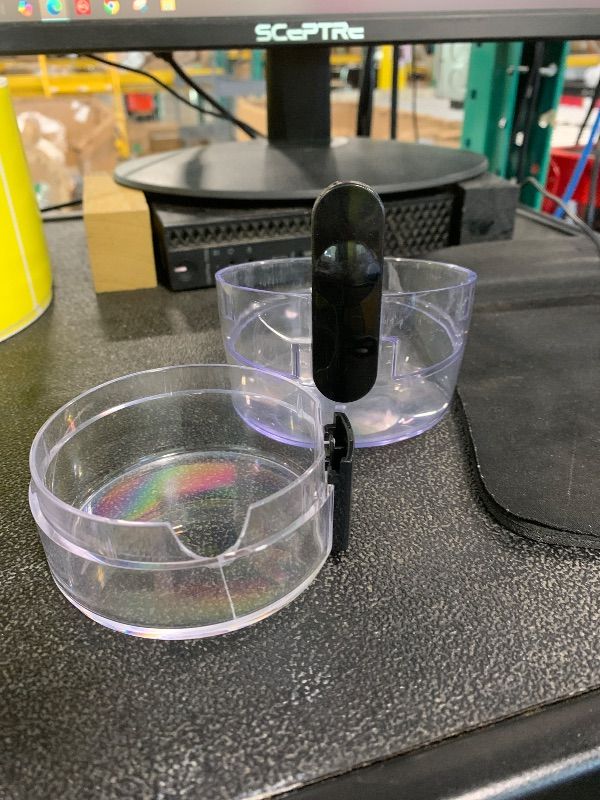 Photo 1 of *chipped top*Wancle Electric Coffee Grinder, Spice Grinder, One Touch Coffee Mill for Beans, Spices and More, with Clean Brush Black