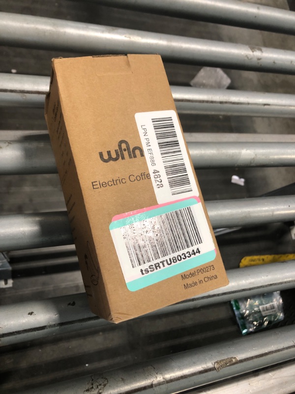 Photo 1 of *chipped top*Wancle Electric Coffee Grinder, Spice Grinder, One Touch Coffee Mill for Beans, Spices and More, with Clean Brush Black