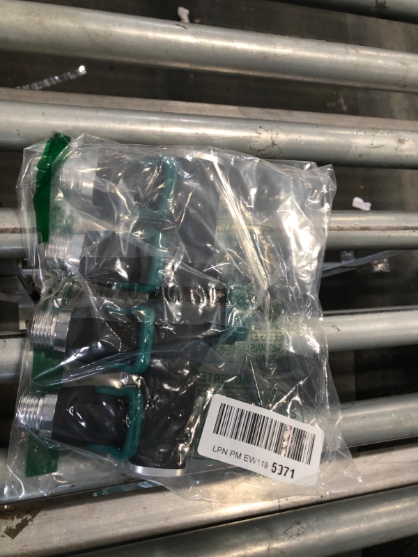 Photo 1 of **NEEDS TO BE CLEANED** 4 Way Garden Hose Splitter Metal Hose Connector, Easy Grip, Easy to Open