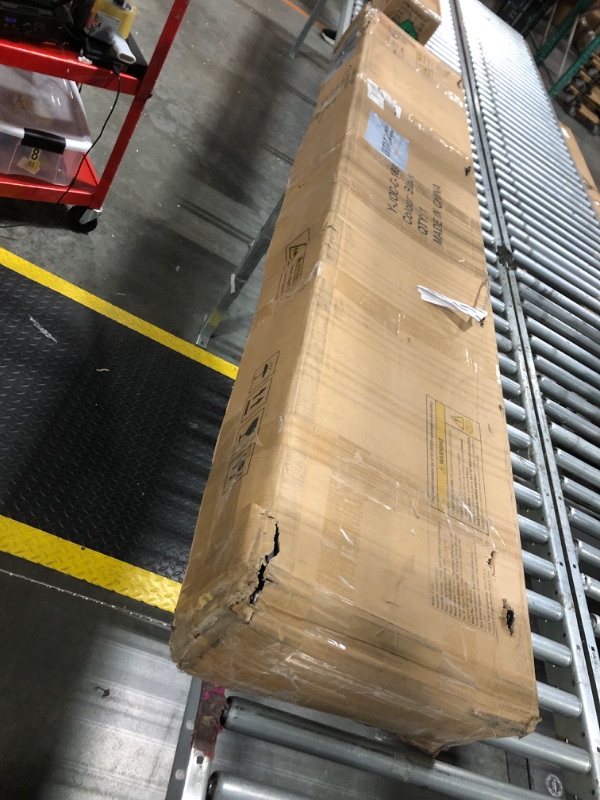 Photo 1 of ***IT IS UNKNOWN IF IT HAS MISSING PARTS***Daybed with Trundle and LED Light, Heavy Duty Metal Twin Bed Frame with Upholstered Storage Headboard & Charging Station, Day Bed Pop Up Trundle Bed Twin for Living Room,Bedroom and Guest Room (Black)