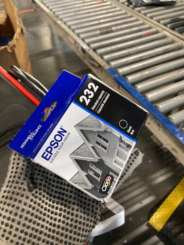 Photo 1 of ** SEALED**
EPSON 232 Claria Ink Standard Capacity Black Cartridge (T232120-S) Works with WorkForce WF-2930, WF-2950, Expression XP-4200, XP-4205