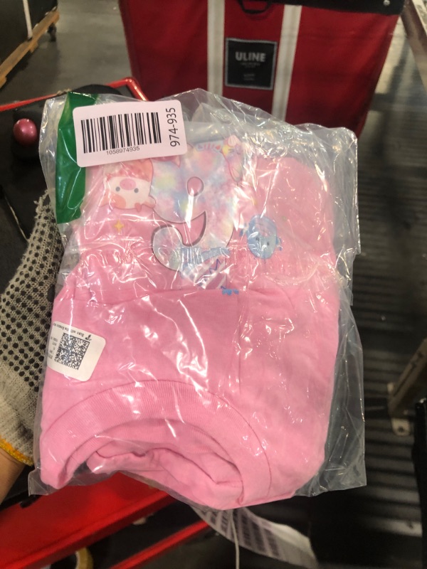 Photo 1 of ** PINK XS
Birthday Girl 6th Birthday Squish Squad Mallow Girls T-Shirt