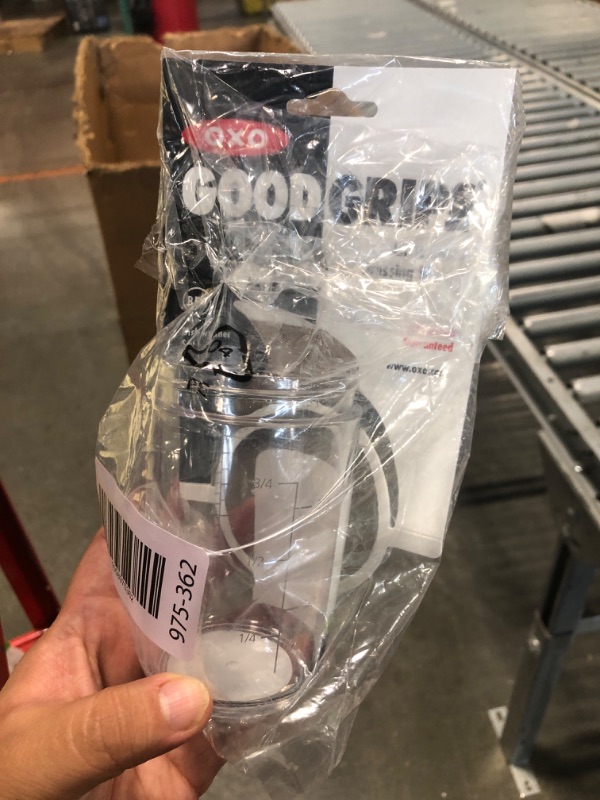 Photo 1 of ***MISSING LID****OXO Good Grips Little Salad Dressing Shaker - Black, Small