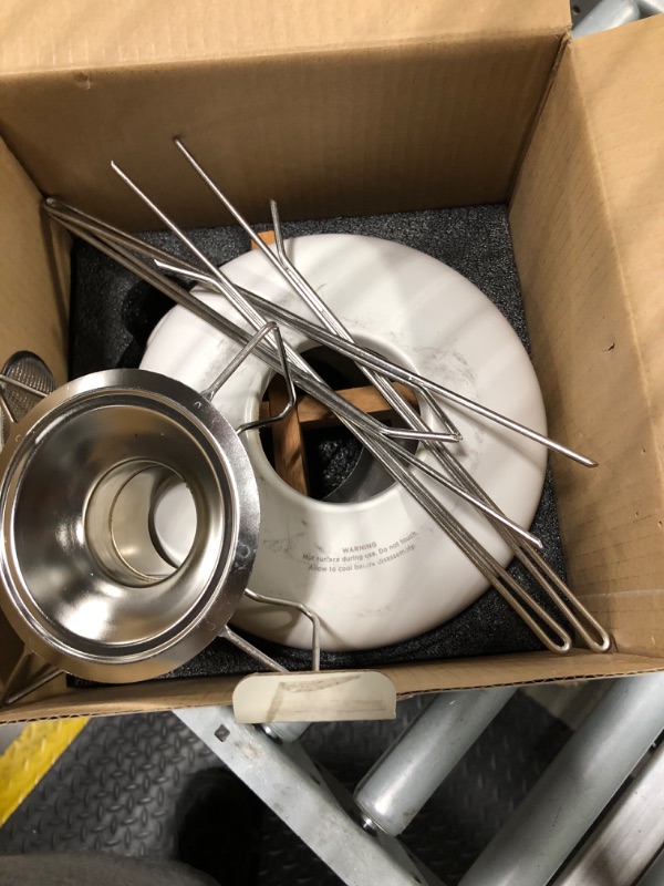 Photo 1 of ***SCRATCHES********Chef’n Sweet Spot Tabletop Smores Maker, Can Be Used Indoors or Outdoors, White/Wood