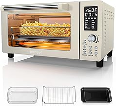 Photo 1 of ******* ONE OF THE LEGS IS BROKEN***********DENT ON SIDE***Nuwave Bravo Pro Convection Air Fryer Toaster Oven Combo, 2025 New and Improved, 10-in-1, 50°-450°F Temp Controls, Quick & Even Crisp Technology, 21Qt Capacity, Vanilla Cream, PFAS Free
Visit the 