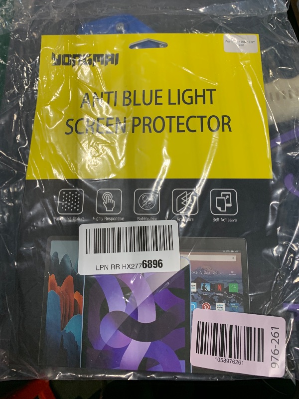 Photo 1 of ?2 Pack?Blue Light Blocking Screen Protector for iPad 10.9 Inch Tablet (2022 Released, 10th Generation, A2696/A2757/A2777), Anti-Blue Light Anti-Glare iPad 10.9" Tablet Screen Protector