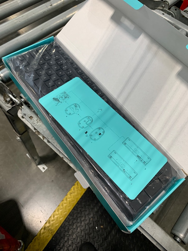 Photo 1 of Wireless Keyboard and Mouse Combo for Windows, 2.4G Full-Sized External Cordless Computer Keyboard Mouse Combo for Laptop PC Desktop Chrome Mac, Number Pad 1600 DPI Silent Mouse USB Receiver (Black)