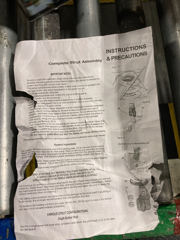 Photo 1 of ** USED ** ?KUIPERAUTO 2PCS Front Shock Absorbers & Coil Spring Assembly Compatible for Honda Pilot 03-08,Compatible for Acura MDX AWD 01-02 Replacement Struts Assembly 171451 171452 181451 181452