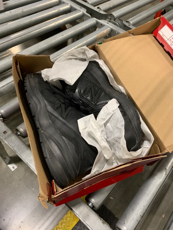 Photo 1 of ***INSOLES MISSING***New Balance Women's 608 V5 Casual Comfort Cross Trainer, Black/Black, 8 Wide