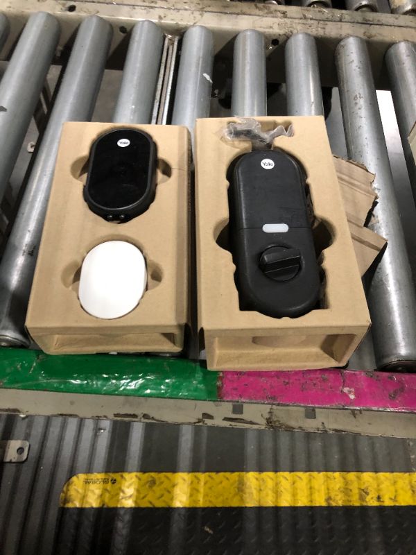 Photo 1 of ***USED****Google Nest x Yale Lock - Tamper-Proof Smart Lock for Keyless Entry - Keypad Deadbolt Lock for Front Door - Satin Nickel