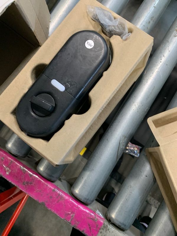 Photo 1 of ***USED****Google Nest x Yale Lock - Tamper-Proof Smart Lock for Keyless Entry - Keypad Deadbolt Lock for Front Door - Satin Nickel