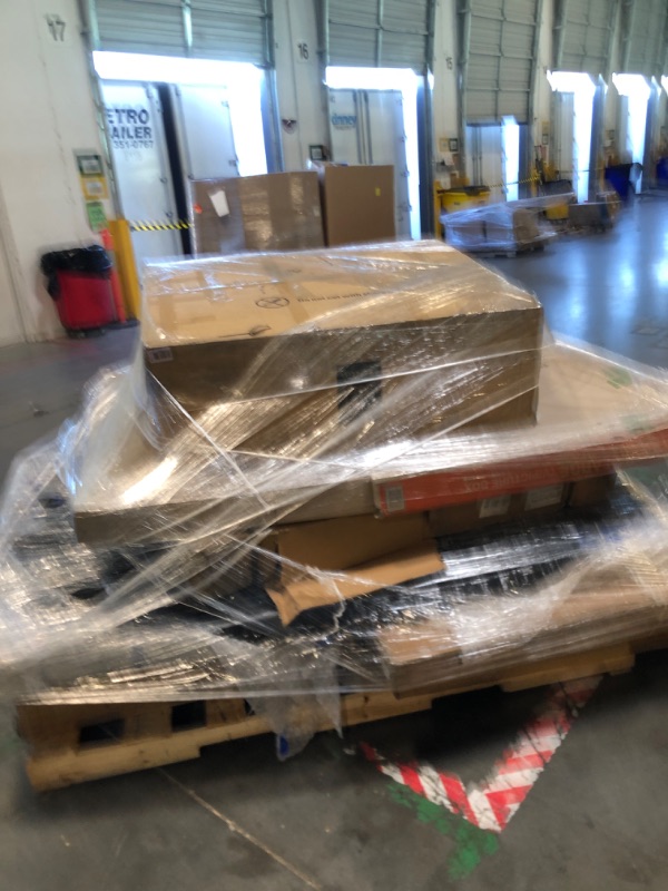 Photo 1 of     1)YITAHOME 55" CONVERTIBLE SOFA BED, VELVET SLEEPER SOFA WITH PULL-OUT BED, 3-IN-1 FUTON COUCH WITH RECLINING BACKREST AND SIDE POCKET, MODERN LOVESEAT FOR LIVING ROOM, GREY, FULL SIZE
2) DAMAGED TV SELLING FOR PARTS.       3)FULL ADJUSTABLE BED BASE 