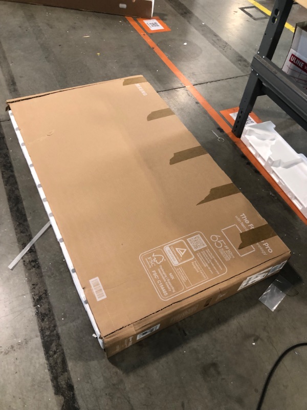 Photo 1 of ***Loose Hardware In Box*** Samsung 65-Inch Class The Frame Pro LS03FW 4K Neo QLED Mini LED Smart TV (2025 Model) Slim Fit Wall Mount, Modern Frame Design, Wireless One Connect, NQ4 AI Gen3 Processor, Art Mode, Alexa Built-in