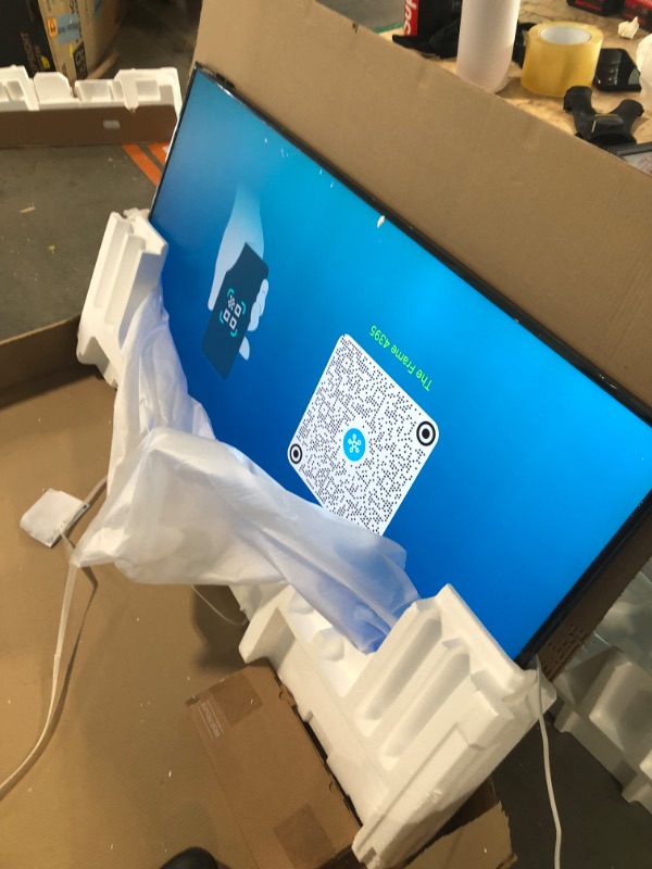 Photo 1 of ***Loose Hardware In Box*** Samsung 65-Inch Class The Frame Pro LS03FW 4K Neo QLED Mini LED Smart TV (2025 Model) Slim Fit Wall Mount, Modern Frame Design, Wireless One Connect, NQ4 AI Gen3 Processor, Art Mode, Alexa Built-in