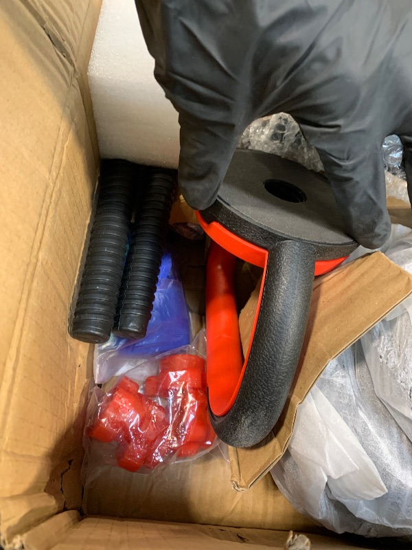 Photo 1 of ** similar to photo, missing pieces**
djustable dumbbell set, 55lbs Free Weights set with upgraded nut, 4 in 1 Weight Set Used as Kettlebells, Barbell, Push up Stand, Fitness Exercise for Home Gym Suitable Men/Women