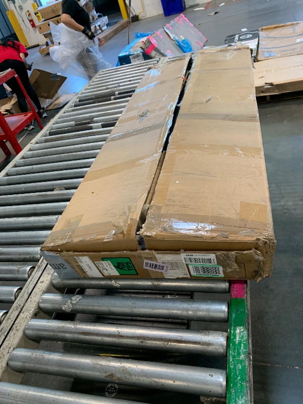 Photo 1 of ** missing hardware**
OLALITA Queen Size Bed Frame with Velvet Upholstered Headboard, Sturdy Platform Bed, No Box Spring Needed, Easy Assembly (Beige)