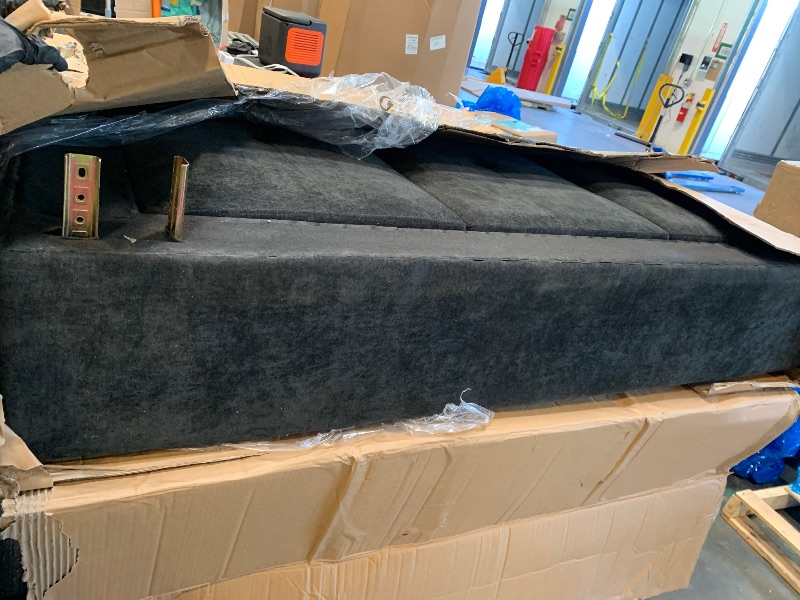 Photo 1 of ** NO HARDWARE** **SOLD AS IS/NO REFUND**
Trygoal L-Shaped Sectional Sofa, Modern Sectional Couches Home Sofas for Living Room Apartment Bedroom & Office, Modular Living Room Sets Furniture with Movable Chaise, Black Grey