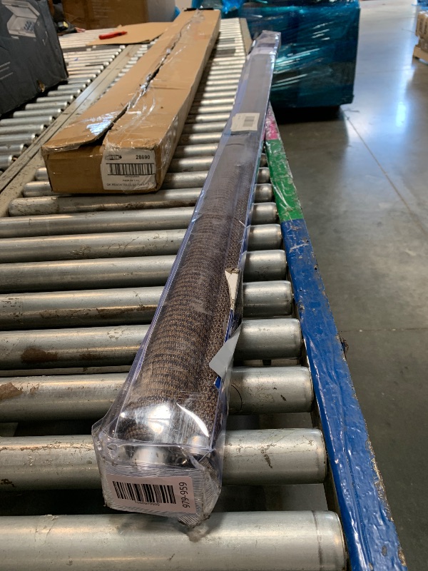 Photo 1 of ** MISSING HARDWARE**
Coolaroo Exterior Roller Shade, Cordless Roller Shade with 90% UV Protection, No Valance, (6' W X 6' L), Mocha, 474768