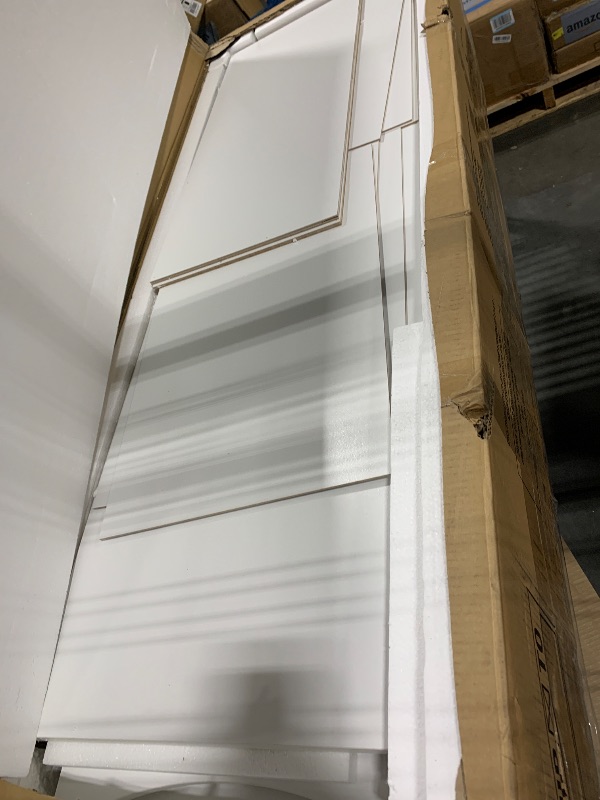 Photo 1 of ** missing instructions, and drawer handels **
torkcraft Crescent 6 Drawer Double Dresser (White) – GREENGUARD Gold Certified, Nursery Dresser for Kids Bedroom