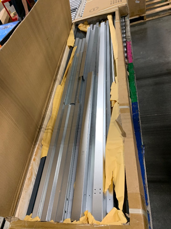 Photo 1 of ** three boxes**
GarveeLife 9x12 Shed for Outdoor Storage, Galvanized Steel Metal Tool Sheds House with Lockable Doors, Lock & Air Vent, Large Utility Sheds for Patio Garden Lawn (9x12.6, Grey)