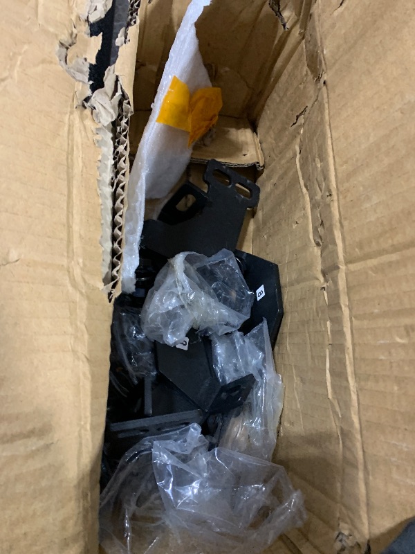 Photo 1 of ** LOOSE HARDWARE** 
Running Boards Side Steps Crew Cab Compatible with Dodge Ram 1500 2009-2024(19-24 Classic ONLY), 2500 3500 2010-2024, 6 Inches Bolt-on Side Steps Rails, Powder Coated Black and Painted Gray