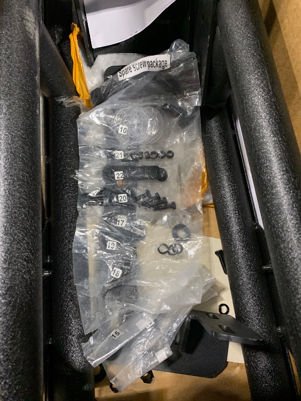 Photo 1 of ** LOOSE HARDWARE** 
Running Boards Side Steps Crew Cab Compatible with Dodge Ram 1500 2009-2024(19-24 Classic ONLY), 2500 3500 2010-2024, 6 Inches Bolt-on Side Steps Rails, Powder Coated Black and Painted Gray