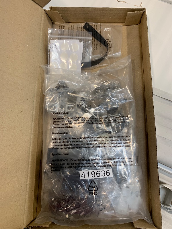 Photo 1 of ** DAMAGED DOOR/SIDE**
Sauder Select Storage Cabinet/ Pantry cabinets, White finish