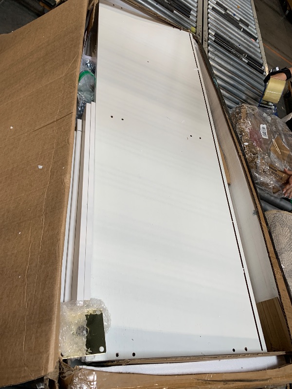 Photo 1 of ** LOOSE SCREWS. SOME DAMAGED PIECES****
Shintenchi 6 Drawer Dresser, Wide Chest of Drawers Organizer Storage with Drawers, Large Storage Cabinet, Modern Design Dresser for Bedroom, Living Room, Porch, White