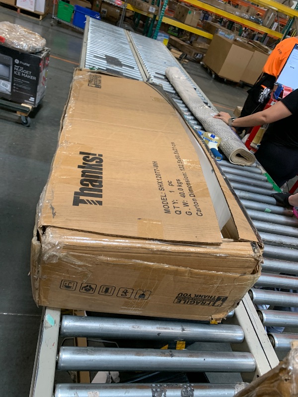 Photo 1 of ** LOOSE SCREWS. SOME DAMAGED PIECES****
Shintenchi 6 Drawer Dresser, Wide Chest of Drawers Organizer Storage with Drawers, Large Storage Cabinet, Modern Design Dresser for Bedroom, Living Room, Porch, White